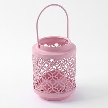 릴리즈 철제 캔들홀더, 핑크(B)