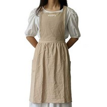 라이프핏 다용도 카페 미술 앞치마, 카키