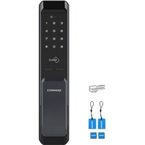 COMMAX 얼굴인식 다크실버 스마트 도어록 CDL-230PBio