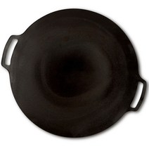 플라잉쿡 인덕션 질화처리 IH 무쇠 캠핑 그리들, 30cm