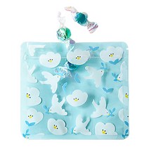 마켓감성 스몰 캔디 지퍼백, 20개, 구름