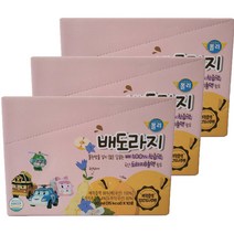 로보카폴리 유아용 배도라지즙 80ml, 30개, 혼합맛(배/도라지)