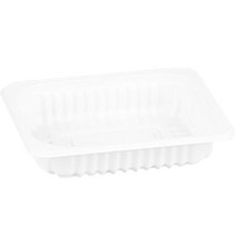 스완 국 찜 탕 도시락 실링 배달 일회 용기 12153 320ml 백색 세트, 20개입, 20개