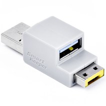 스마트키퍼 USB 케이블락 LK03, LK03YL(옐로우)