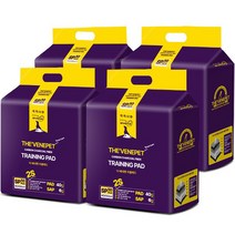 더베네펫 초강력 배변패드, 20개입, 4개