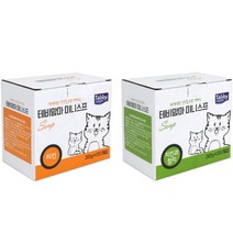 테비토퍼 고양이 테비 맘마 미니스프 치킨 20p + 치킨과 참치 20p 세트, 1세트, 치킨, 치킨 + 참치 혼합맛