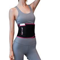 헬스센스 Karuner 운동용 허리보호대 핑크, 1개