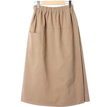 플랜데이 비오 매직 포켓 밴딩 와이드 랩 스커트 팬츠