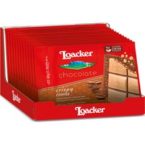 로아커 초콜릿 크리스피 커피, 12개, 50g