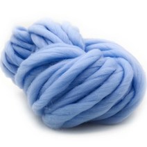 위튼 두꺼운 양모 뜨개질 DIY 털실, 1개, 블루