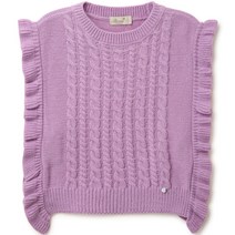 페리미츠 여아용 날개 니트 베스트 P2311K455