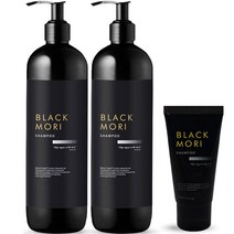 블랙모리 탈모케어 새치커버 블랙 샴푸 300ml x 2p + 50ml 세트, 1세트