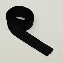 나일론 롤지퍼 3호 900cm, 1개, 블랙