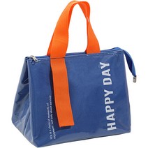 씨티스토어 방수 도시락 가방 블루, 1개