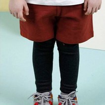 젤리스푼 아동용 핫 스타일 레깅스 레이어드 팬츠