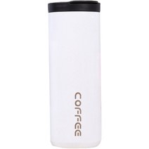 몬테로 스텐 보온보냉 심플 텀블러, 500ml, 화이트
