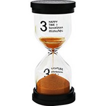 에베로 심플 베이직 컬러 모래시계 3분, ORANGE