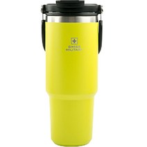 스위스밀리터리 대용량 보온 보냉 듀오 텀블러 OKK-TKD900, 900ml, 라임