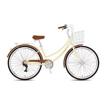 지오닉스 자전거 33.02cm 샤프란 2407, 베이지, 168cm