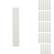 DIY 셀프 원목 우드패널 30cm, 브러싱 AN 01 화이트, 68개
