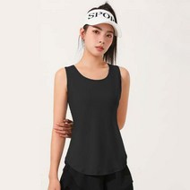 한스비 여성용 요가 필라테스 루즈핏 나시