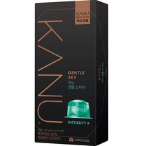 카누 바리스타 머신 전용 캡슐커피 젠틀스카이, 9.5g, 10개, 1개