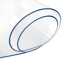 커버팩토리 책상 식탁 테이블 유리대용 투명매트, 투명, 2mm x 90cm x 60cm