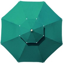 캠프빌리지 2층 8각 파라솔, 그린