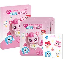 참존 캐치티니핑3 촉촉 스티커 마스크팩 12g, 4개입, 1개