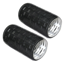 하이투데이 열전도 대왕 앞머리 헤어롤, 블랙, 2개