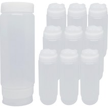 월포 거꾸로 소스통, 350ml, 10개