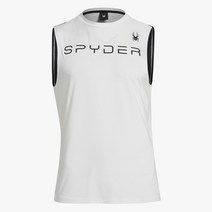스파이더 남성용 트레이닝 레터링 슬리브리스 나시