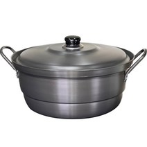 유진토스코 업소용 대용량 경질국솥 + 뚜껑, 50cm, 1개