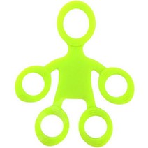 손가락 악력기 인간형 2.9KG, 연두