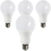 샛별하우스 LED 전구 E26 12W, 주광색, 4개