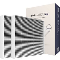 하나필터 PM0.3 카니발 4세대 후면 필터, 2개, HCF-30