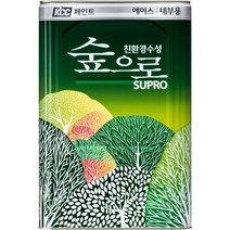 KCC 숲으로 에이스 내부용 무광, 화이트, 18L, 1개