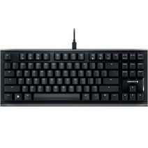 CHERRY 기계식 키보드 저소음적축, 텐키리스, 블랙, MX 1.1 TKL