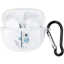 QCY APP T20 에일리팟 전용 실리콘 케이스, 우주인