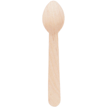 일회용 나무 스푼 140mm, 100개입, 2세트