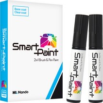 HL만도 기아 자동차 붓펜 스마트 페인트 세트, 1세트, 154 블랙체리(9H/9P)