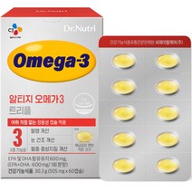 닥터뉴트리 알티지 오메가3 트리플 30.3g, 60정, 1개