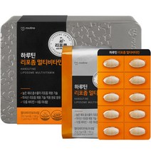 하루틴 리포좀 공법 멀티비타민 틴케이스 180g, 180정, 1통