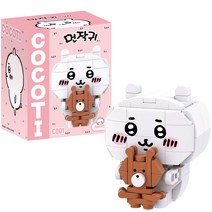 먼작귀 DIY 블록 장난감 치이카와 C001, 화이트
