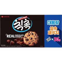 롯데 칙촉 초콜릿쿠키 실속패키지, 450g, 1개