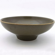달소금 도자기 도토리 면기, 브라운, 1개