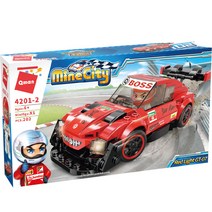 키즈팡팡 큐만 F1 레드라이트 블록 GT07, 혼합색상