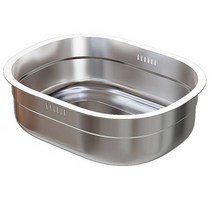 오라플 프리미엄 스텐 물빠짐 설거지통, 1개, 혼합색상