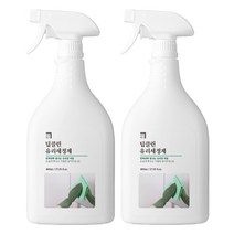 살림백서 딥클린 유리세정제 클리너, 800ml, 2개