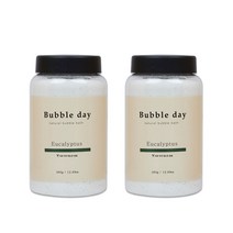 버블데이 거품목욕 아로마 입욕제 유칼립투스, 360g, 2개